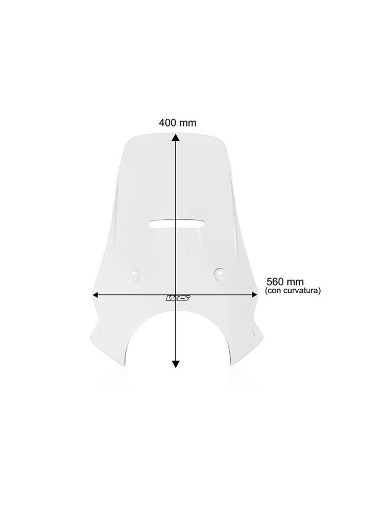 Szyba motocyklowa WRS Caponord Husqvarna Norden 901 (22-24)/ Expedition (23-24) przezroczysta
