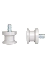 Rolki wahacza Biketec srebrne [8 x 1,25 mm]