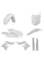 Pełny zestaw plastików Acerbis Kawasaki KX 250 F [13-16] biały