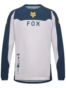 Bluza enduro Fox Ranger biało-niebieska