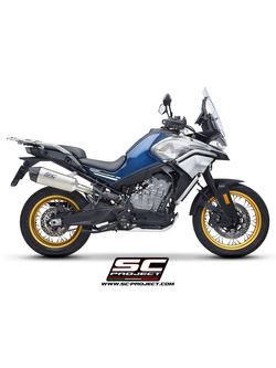 Tłumik motocyklowy SC-Project X-Plorer II CF Moto 800 MT (22-24) tytan