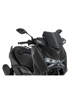 Szyba do skutera sportowa Puig V-Tech Yamaha X-MAX 125 TECH MAX/+ (25)/ X-MAX 300 TECH MAX/+ (25-) czarna matowa