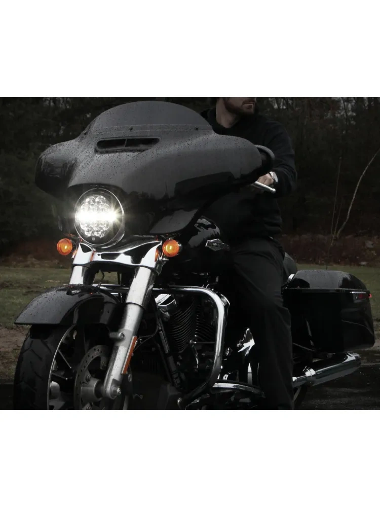 Światło drogowe Denali D14 Destroyer Harley Davidson Street Glide (14-23)