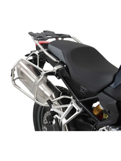 Stelaż boczny do kufrów Cutout Xplorer 40/37 Hepco&Becker do BMW F 750 GS (18-23) stal nierdzewna