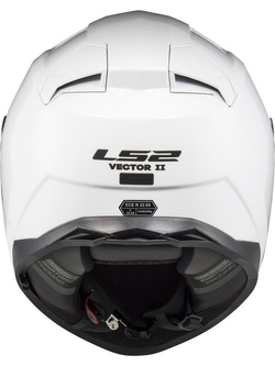 Kask integralny LS2 FF811 Vector II Solid biały