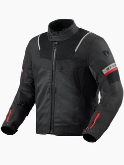 Kurtka motocyklowa tekstylna REV’IT! Tornado 4 H2O czarno-szara