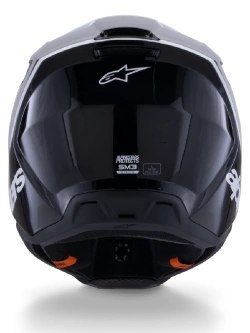 Kask enduro Alpinestars SM3 Radium czarno-szaro-biały