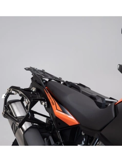 Zestaw: kufry boczne DUSC M i L + stelaże PRO SW-Motech KTM Super Adventure 1290 (14-20) [poj.: 33l + 41l]