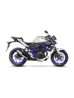 Tłumik LeoVince LV-10 [Slip-On, Stainless Steel] do Yamaha YZF-R3 [15-20], MT-03 [16-20], MT-25 [15-18], YZF-R25 [14-18]