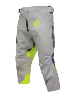 Spodnie cross dziecięce Thor Launchmode Bleach szaro-niebieskie