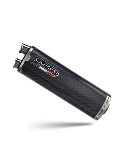 Tłumik motocyklowy G.P.R Dual Poppy Benelli TRK 702 X (23-24) E5 stalowy [z homologacją]