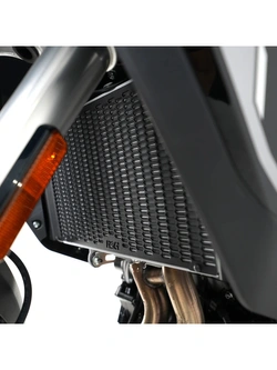 Osłona chłodnicy R&G Racing Suzuki V-Strom 800 DE (23-) aluminiowa, czarna