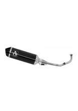 Pełny układ Arrow Urban [Aluminium "Dark" + Nichrom "Dark"] - Yamaha X-Max 125 [21-22]