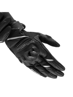 Rękawice motocyklowe damskie Shima Spark 3.0 czarno-białe