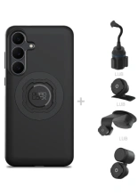 Zestaw do samochodu: etui MAG na telefon Samsung Galaxy S25FE (magnetyczne) oraz mocowanie Quad Lock
