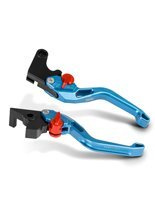 Dźwignie krótkie EVOS Womet-Tech do Yamaha YZF R6 (99-04), YZF R1(02-03), FZ1 FAZER (01-05) niebieski