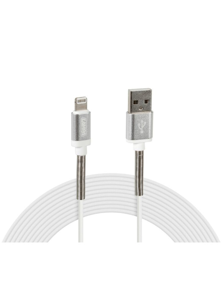 Kabel USB Lampa z wyjściem typu Lighting 200 cm biały