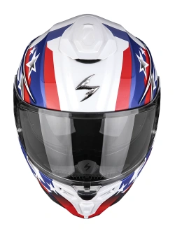 Kask integralny Scorpion EXO-1500 AIR Etoile biało-niebiesko-czerwony