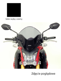 Szyba motocyklowa MRA Touring "NTM" Suzuki GSX-S 1000 (14-20) czarna