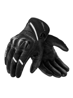 Rękawice motocyklowe Shima Spark 3.0 czarno-białe