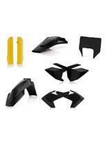 Pełny zestaw plastików Acerbis Husqvarna FE/ TE [17-19] czarny-fluo