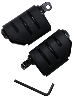 Podnóżki motocyklowe Kuryakyn Dually ISO czarne