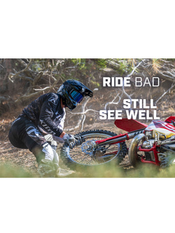 Gogle motocyklowe Klim Rage Off-Road czarne z przezroczystą szybką