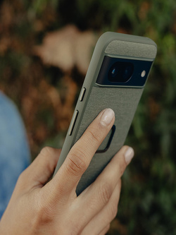 Etui Peak Design Mobile Everyday Fabric do smartfona Google Pixel 8 Pro zielone