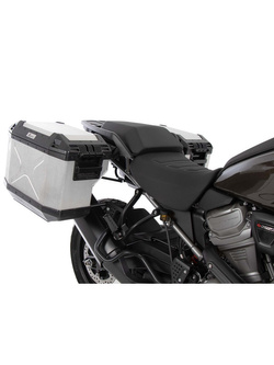 Zestaw: kufry boczne + stelaże Hepco&Becker Xplorer Cutout Harley Davidson Pan America (21-)