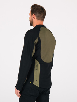 Koszula z ochraniaczami Knox Tor DUO czarno-zielona