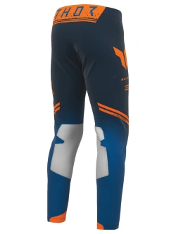 Spodnie cross Thor Sportmode Carbon granatowo-pomarańczowe