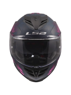 Kask integralny LS2 FF818 Storm III Burst czarno-różowy
