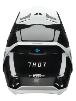 Kask enduro dziecięcy Thor Fleet Storm czarno-biały