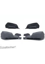 Osłony dłoni Barkbusters VPS z regulowanymi deflektorami, szare + zestaw montażowy do kierownic (o średnicy 22 mm)