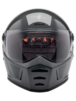 Kask integralny Biltwell Lane Splitter Inertia szaro-czarny