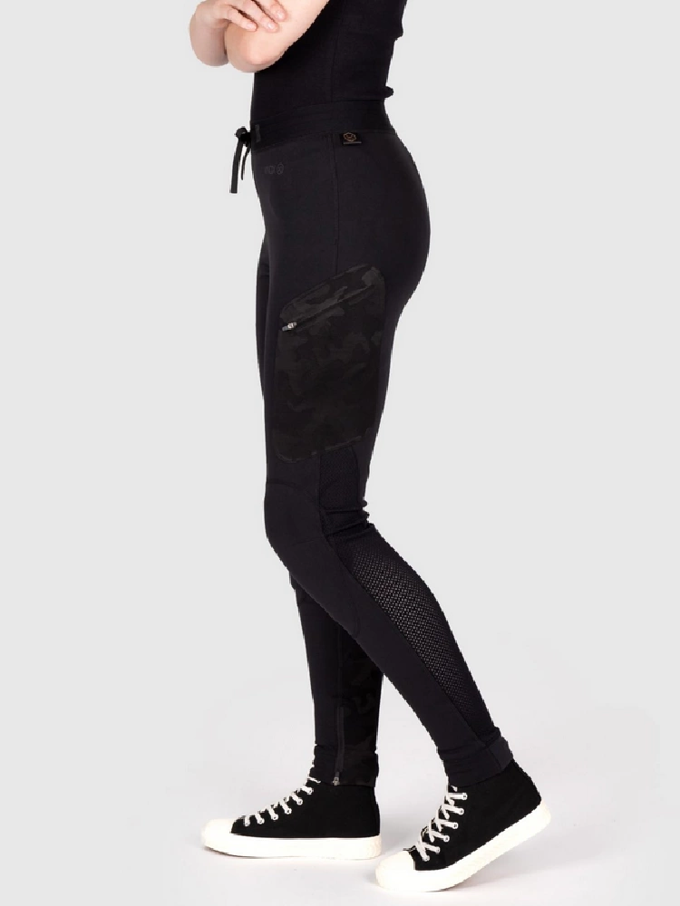 Spodnie z ochraniaczami Knox Action Pro MK2 czarne