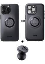 Zestaw: etui na telefon iPhone 15 Pro Max + uchwyt kulowy Pro SPC+ SP Connect