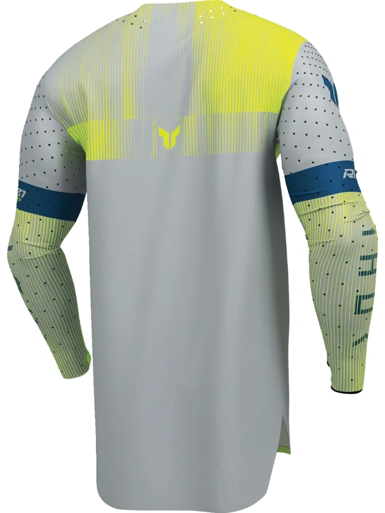 Bluza enduro Thor Sportmode Vanish szaro-granatowy-fluo