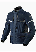Kurtka motocyklowa tekstylna REV’IT! Outback 4 H2O niebieska