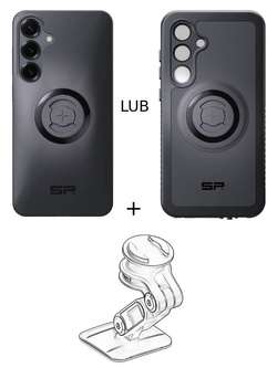 Zestaw do samochodu: etui na telefon Samsung Galaxy S25+ + mocowanie SP Connect