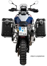 Zestaw: kufry boczne czarne "And-Black" Zega Evo + stelaże czarne Touratech BMW F 900 GS (24-) [poj.: 31+38l]