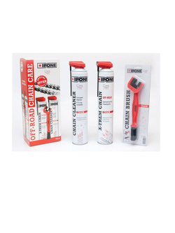 Zestaw do czyszczenia i smarowania łańcucha IPONE Off Road Chain Care [poj.: 2 x 750 ml]