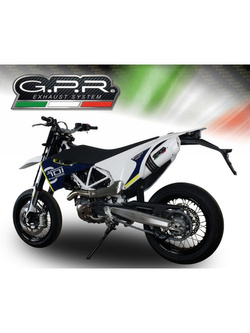 Tłumik G.P.R Albus Ceramic [Slip-On, Aluminium] - Husqvarna Supermoto 701 [15-16] e3