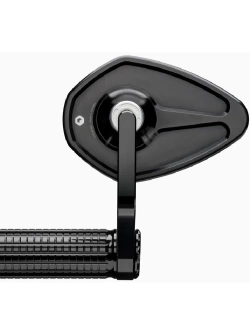 Lusterko motocyklowe uniwersalne Motogadget Mo.view Sport aluminiowe, czarne [długość ramienia: 110 mm]