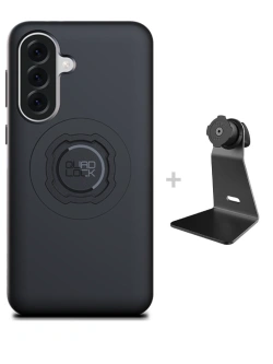 Zestaw na biurko: etui MAG na telefon Samsung Galaxy A37 (magnetyczne) oraz uchwyt Quad Lock