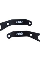 Uchwyty na pasy transportowe R&G do KTM RC125 (17-)/390 (17-21) czarne