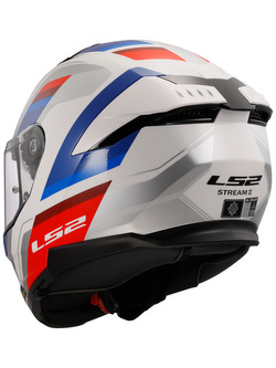 Kask integralny LS2 FF808 Stream II Vintage biało-niebiesko-czerwony