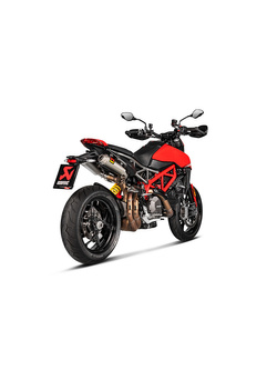 Tłumiki motocyklowe Slip-On Line Akrapović Ducati Hypermotard 950/ SP (19-24) [titanium]