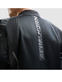 Kurtka motocyklowa tekstylna Rebelhorn Vandal Mesh czarna