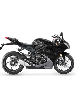 Pady boczne na zbiornik paliwa Stompgrip Volcano Triumph (wybrane modele) czarne